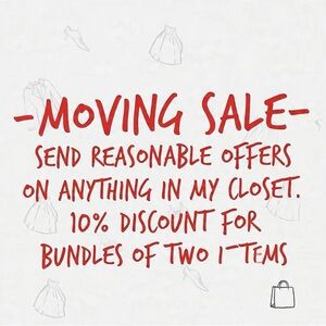 Moving Sale Poster